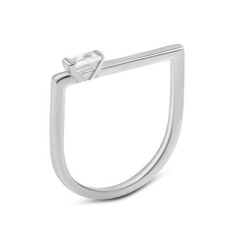 Серебряное кольцо с фианитом (SZDR15595)
