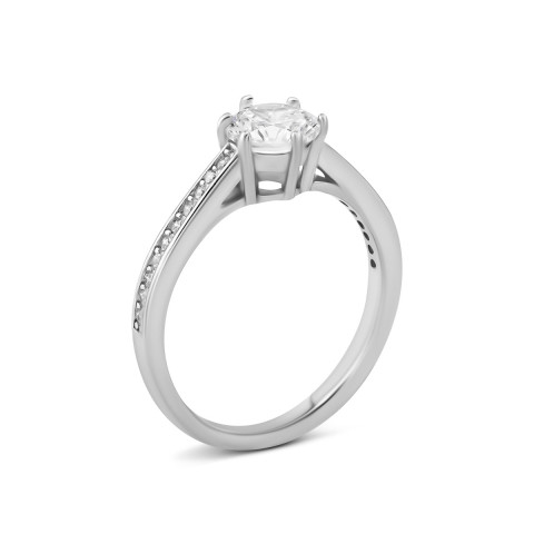 Серебряное кольцо с фианитами (SZDR16586)