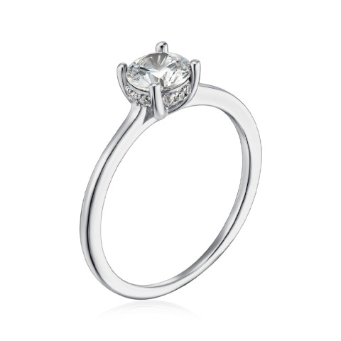 Серебряное кольцо с фианитом SZDR16709-R/12/1