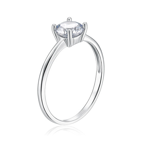 Серебряное кольцо с фианитом SZDR16734-R/12/1
