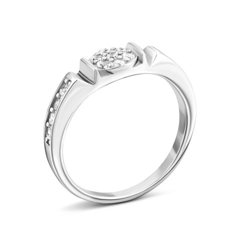 Серебряное кольцо с фианитами (SZDR17729)