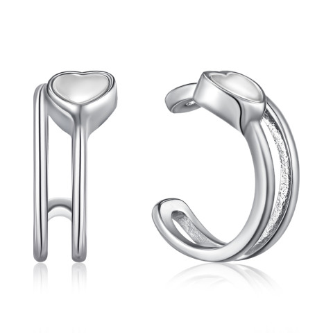 Серебряные серьги с перламутром TB07976-E/12/1101