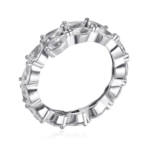 Серебряное кольцо с фианитами TR-1063-7-S-R/12/1
