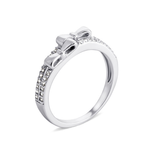 Серебряное кольцо с фианитами (TR0276)