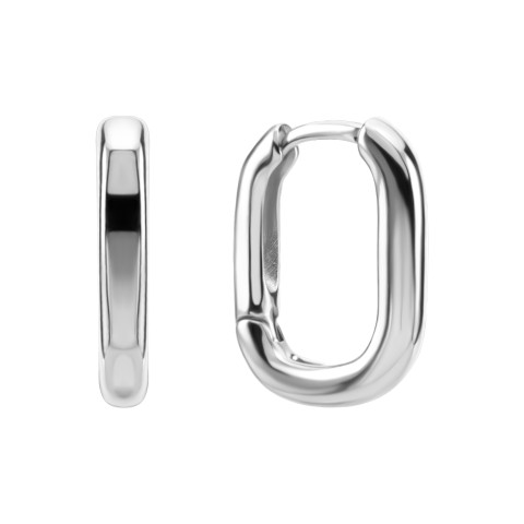 Серебряные серьги-конго (YE00124)