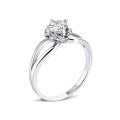 Серебряное кольцо с фианитами (КВ1292с-CZ)