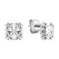 Серебряные пуссеты с фианитами (AE04092)