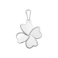 Серебряная подвеска Клевер (SP00333)