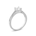 Серебряное кольцо с фианитами (SZDR16537)
