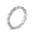 Серебряное кольцо Сердца с фианитами (SZDR25641)