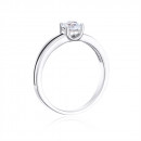 Серебряное кольцо с фианитом (00915/12/1/2029)