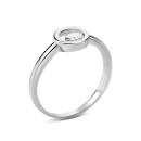 Серебряное кольцо с бриллиантом (1882/1р-BR)