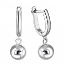 Серебряные серьги-подвески (1EA104923)