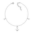 Серебряный браслет с фианитами (1BR66555)