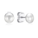 Серебряные пусеты с жемчугом 1EA106335-E/12/21093