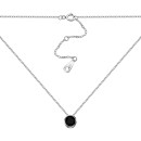 Серебряное колье с эмалью (1NE57329)