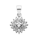 Серебряная подвеска с фианитами (1PE69490)