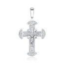Серебряный крестик. Распятие Христа 35133/12/1