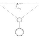 Серебряное колье (3BN-01722-1)
