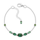 Серебряный браслет с кварцем (4204р-QGR)