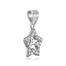 Серебряная подвеска с фианитами 5P19263-P/12/1