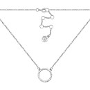 Серебряное колье с фианитами (6503_45)