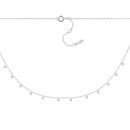 Серебряное колье (7D15662)