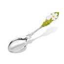 Серебряная ложка с эмалью  (8100130)