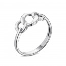  Серебряное кольцо (81129)