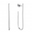 Серебряные серьги-пуссеты (82839)