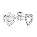 Серебряные серьги с фианитами DE00158-E/12/1