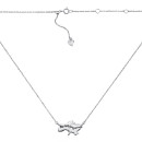 Серебряное колье  КлК2/1078Ш-43