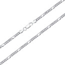 Серебряная цепочка  075 BOMBE 5+1-1-L/12