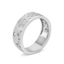 Серебряное кольцо с фианитами (R37798-W)