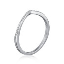 Серебряное кольцо с фианитами A01933-R/12/1