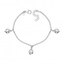 Серебряный браслет без вставки. Артикул BFAXD000128-B/12