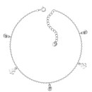 Серебряный браслет с фианитами (BR32956)