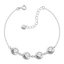 Серебряный браслет с фианитами (BR34413)