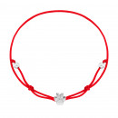 Браслет Лапка на нити (75210)