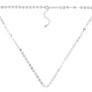 Серебряное колье C01981-K/12
