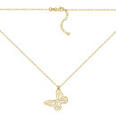 Серебряное колье CLT_12043-K/20