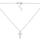 Серебряное колье CLT_12089-K/12