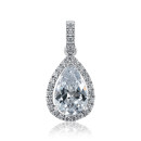 Серебряная подвеска с фианитами (SP01140-P/12/1)