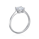 Серебряное кольцо с фианитом (SZDR16798-R/12/1)