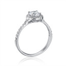 Серебряное кольцо с фианитами (SZDR00250-R/12/1)