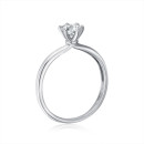 Серебряное кольцо с фианитом (SZDR16819-R/12/1)