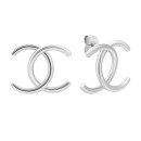 Серебряные пуссеты (E38076)