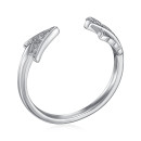 Фаланговое серебряное кольцо с фианитами HJR-996-7-S-R/12/1