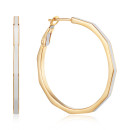 Серебряные серьги-конго с эмалью  JB02590-E/20/483