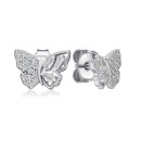 Серебряные серьги с фианитами JB02684-E/12/1